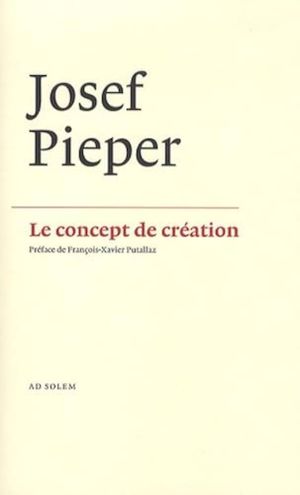 Le concept de création