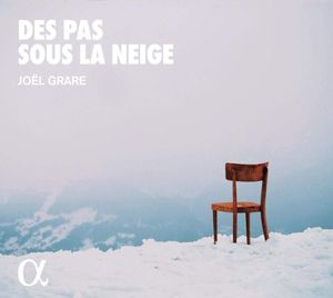 Des pas sous la neige