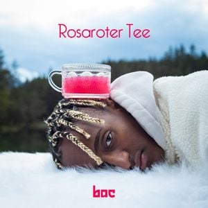 Rosaroter Tee (Single)