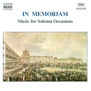 In memoriam: Music for Solemn Occasions