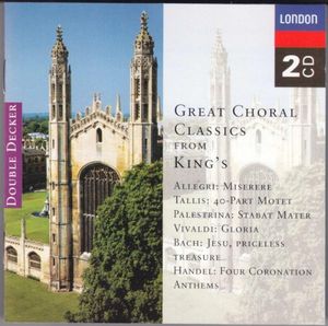 Great Choral Classics From King’s