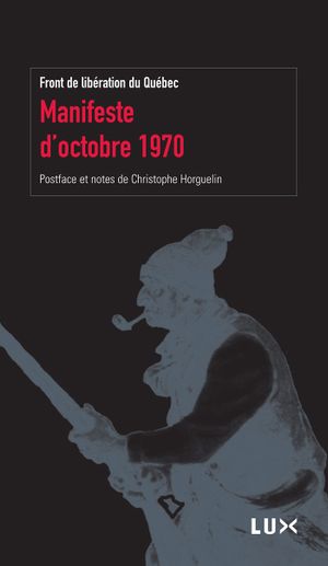 Manifeste d'octobre 1970