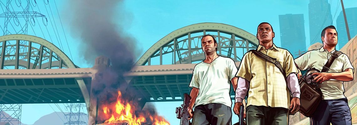 Cover Grand Theft Auto V
