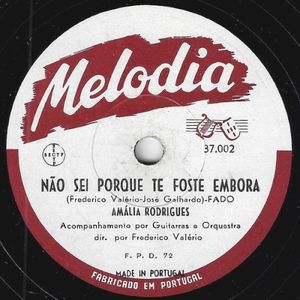 Não sei porque te foste embora / Fado Amália (Single)