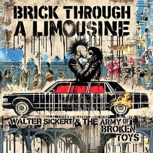 BRICK THROUGH A LIMOUSINE