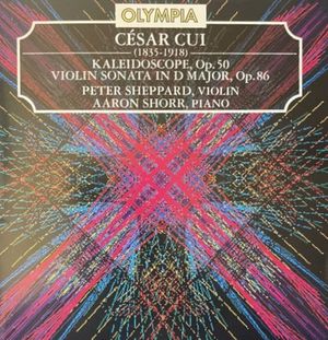 Kaleidoscope, op. 50 / Violin Sonata in D major, op. 86