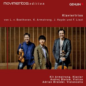Klaviertrios von L. v. Beethoven, K. Armstrong, J. Haydn und F. Liszt
