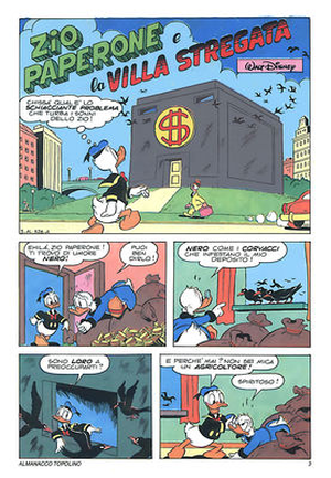 Dans une maison ensorcelée - Picsou