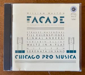 William Walton: Façade - An Instrumental Suite In The Original Scoring