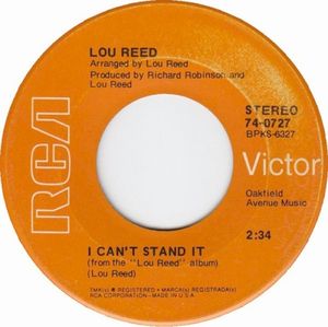 I Can't Stand It (Single)
