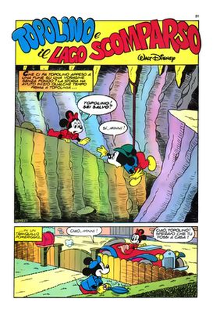 Le Mystère du lac perdu - Mickey Mouse
