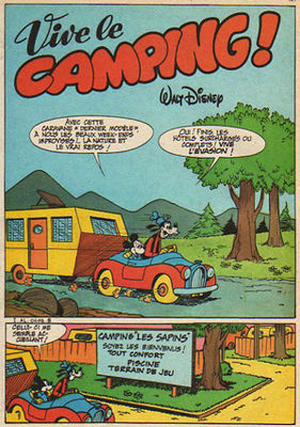Vive le camping ! - Mickey Mouse