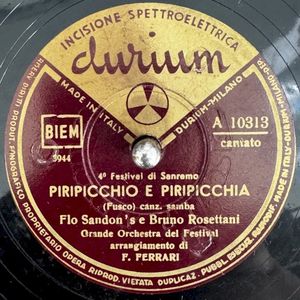Piripicchio e Piripicchia / Gioia di vivere (Single)