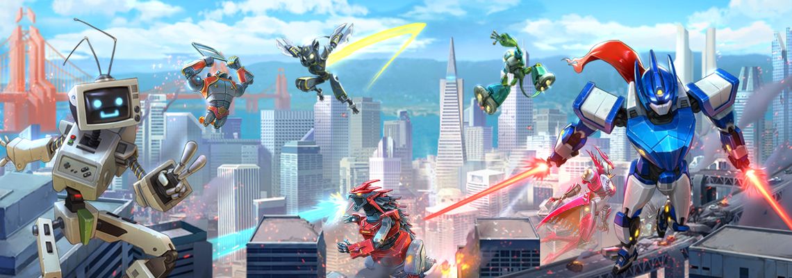 Cover Override: Mech City Brawl