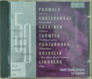 Society of Finnish Composers 50th Anniversary 1995
