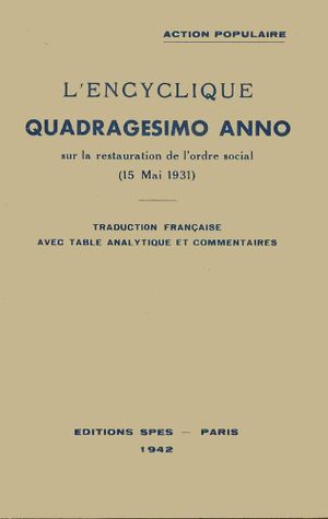 Quadragesimo Anno