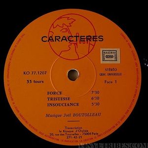Caractères