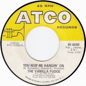 You Keep Me Hangin’ On / Come By Day, Come By Night (Single)
