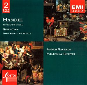 Handel: Keyboard Suites II / Beethoven: Piano Sonata, op. 31 no. 2