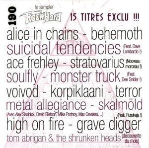 Le Sampler Rock Hard N°190