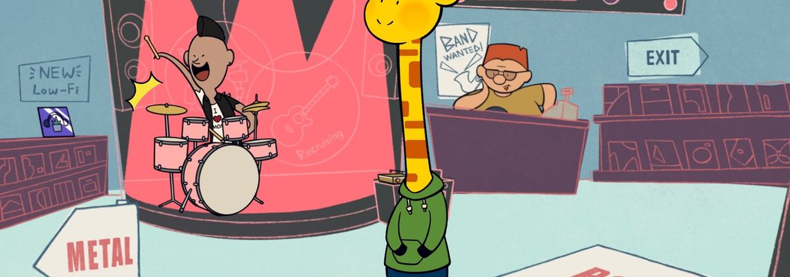 Cover A Week in the Life of Asocial Giraffe