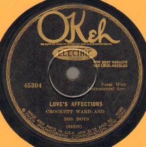 Love's Affections / Ain't That Trouble In (Single)