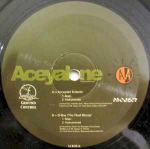 Accepted Eclectic / B-Boy The Real Mc Coy