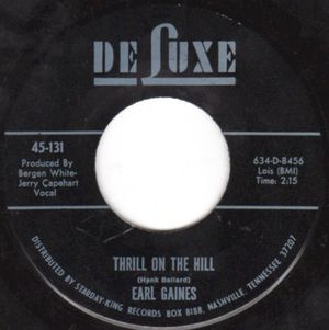Thrill on the Hill / What in This World Can I Call My Own (Single)
