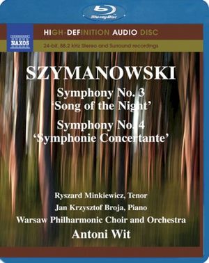 Symphony no. 3 "Song of the Night" / Symphony no. 4 "Symphonie Concertante"