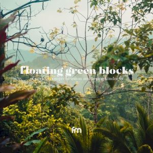 floating green blocks of perfect comprehension and loving kindness (Single)