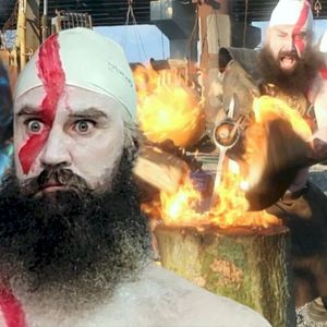 Janky Cosplay Kratos (From Michael Cthulu's Leviathan Axe 2 video) (Single)