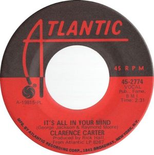 It’s All in Your Mind / Till I Can’t Take It Anymore (Single)