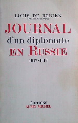 Journal d'un diplomate en Russie