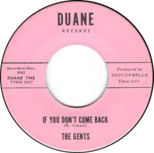 If You Don't Come Back / I'll Cry (Single)