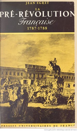 La Pré-Révolution française