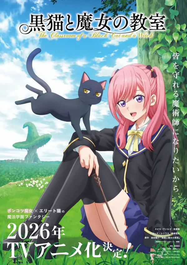 The Classroom of a Black Cat and a Witch