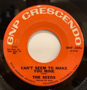 Can't Seem to Make You Mine / Daisy Mae (Single)