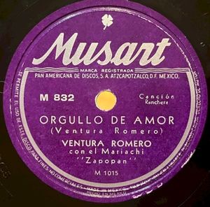 Orgullo de amor / El sapito (Single)