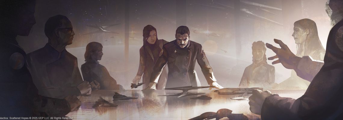 Cover Battlestar Galactica: Scattered Hopes