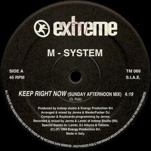 Keep right now (Single)