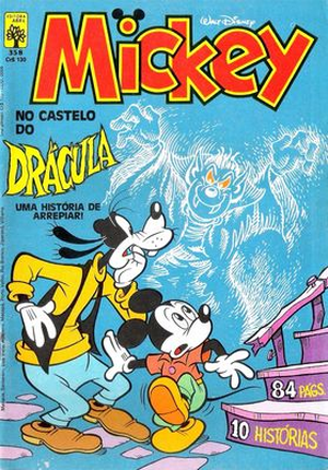 Une nuit chez Dracula - Mickey Mouse