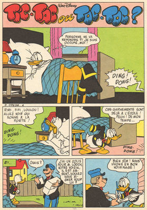 Tic-tac ou toc-toc ? - Donald Duck