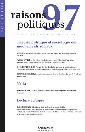 Théorie politique et sociologie des mouvements sociaux