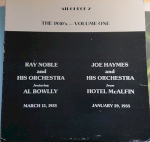 The 1930's, Volume One