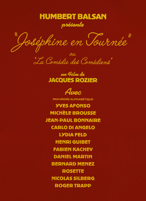 Joséphine en tournée