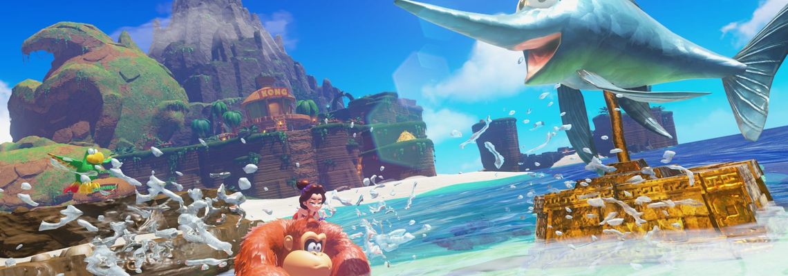 Cover Donkey Kong Bananza: Île de DK et Course aux Émeraudes