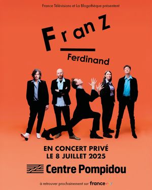 Franz Ferdinand en concert privé au Centre Pompidou