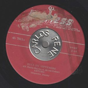 Tuya en Septiembre / Seis días sin amor (Single)