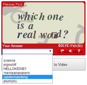 which one is a real word?