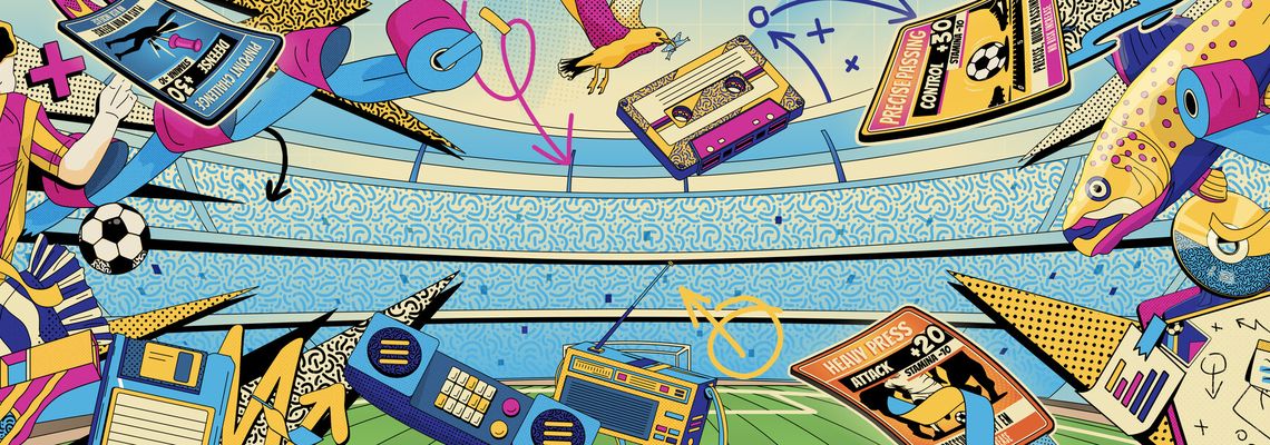 Cover Nutmeg! A Deckbuilding Retro Football Manager